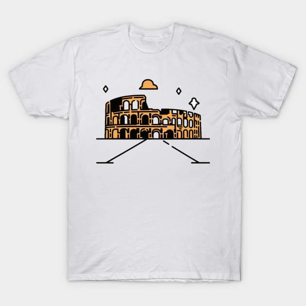 The Colosseum T-Shirt by Jason's Finery